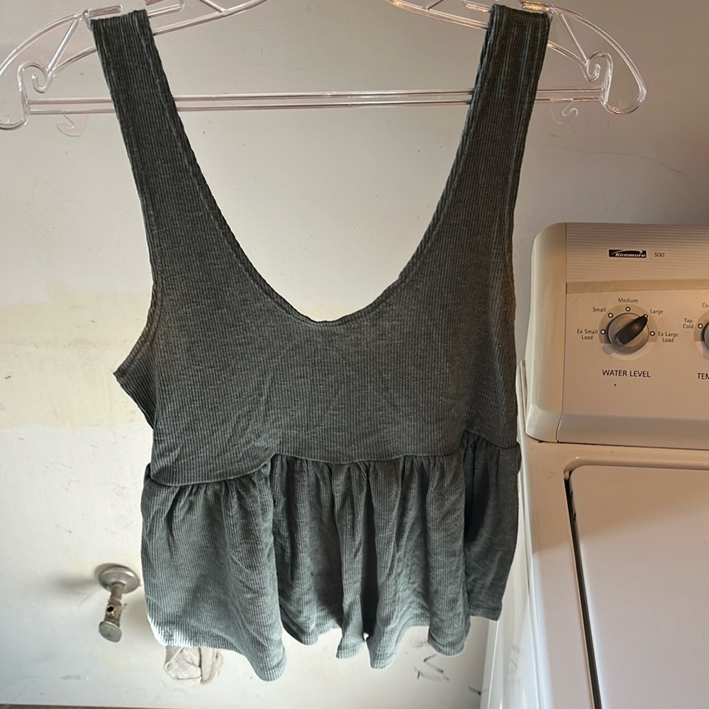 Truly Madly-Deeply green tank top